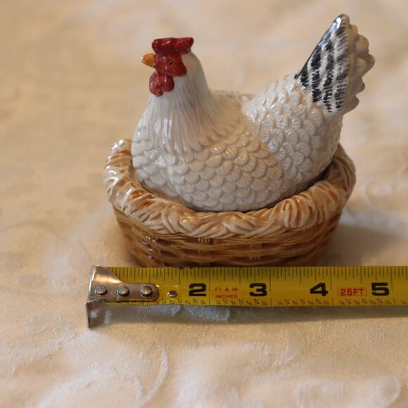 Sakura By Oneida Figural Sugar Bowl & Lid On the Farm - Picture 8 of 14